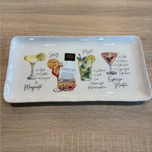 Ceramica Cuore Italian Cocktail Tray